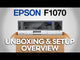 Epson SureColor F1070 DTG/DTF Hybrid Printer Double Ink Bundle