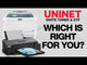 Uninet IColor 800W Pro White Toner DTF Printer with IColor ProRIP, SmartCUT Software, Masterclass, and Rolling Cart Storage