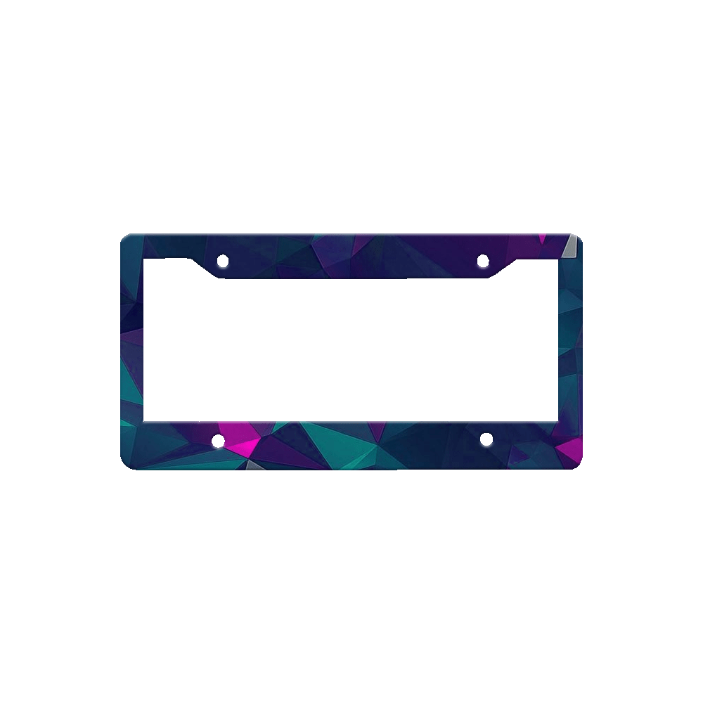 HPN SubliCraft Sublimation Aluminium License Plate Frame - Gloss White - HeatPressNation