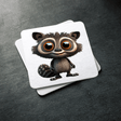 Cartoon Racoon Design - HeatPressNation