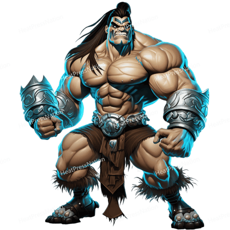 Buff Warrior Design - HeatPressNation