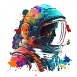 Colorful Astronaut Design - HeatPressNation