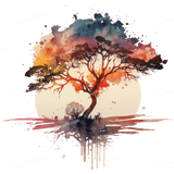 Sunrise Tree Design - HeatPressNation