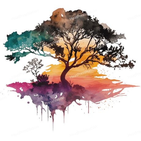 Night Tree Design - HeatPressNation