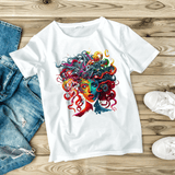 Neon Wild Hair Design - HeatPressNation