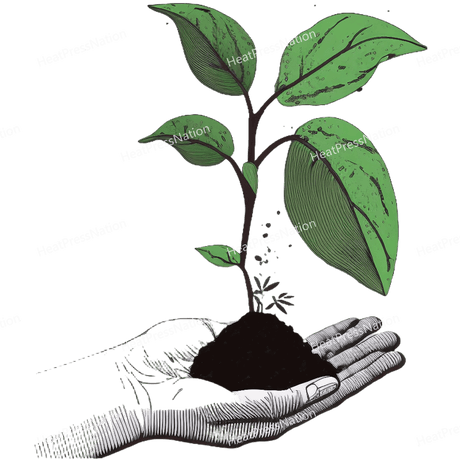Plant in Hand Design - HeatPressNation