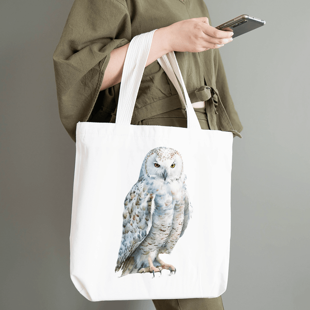 White Owl Front Design - HeatPressNation