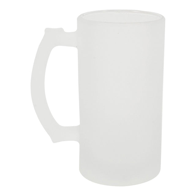 HPN ORCA Premium 16 oz. Sublimation Frosted Glass Stein - 24 per Case - HeatPressNation