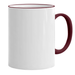 HPN ORCA Premium 11 oz. Color Rim + Handle Sublimation Ceramic Mug - 36 per Case - HeatPressNation