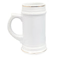 HPN ORCA Premium 22 oz. Sublimation Ceramic Beer Stein with Gold Trim - 18 per Case - HeatPressNation