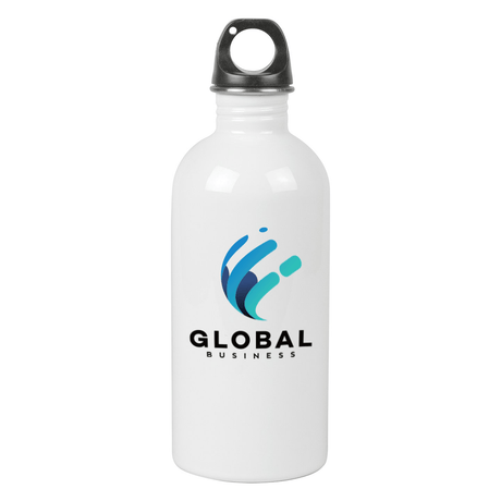 HPN SubliCraft 20 oz. Screw Top Stainless Steel Sublimation Water Bottle - 48 per Case - HeatPressNation
