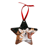 Unisub 3.81" x 3.98" Star Sublimation Aluminum Ornament - HeatPressNation
