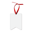 Unisub 2.5" x 3.5" Bunting Sublimation Hardboard Ornament - HeatPressNation