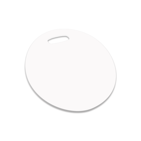 Unisub 4" Round Sublimation FRP Bag Tag - HeatPressNation