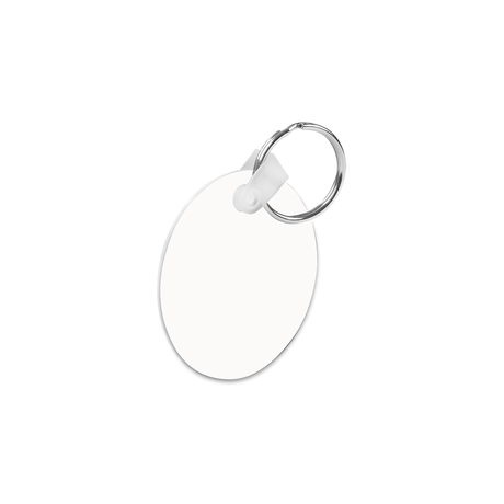 Unisub 2.5" Round Sublimation FRP Keychain - HeatPressNation