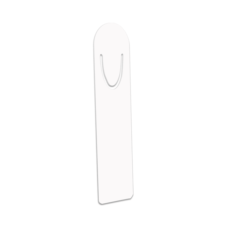 Unisub 1.25" x 5" Sublimation Aluminum Bookmark - HeatPressNation