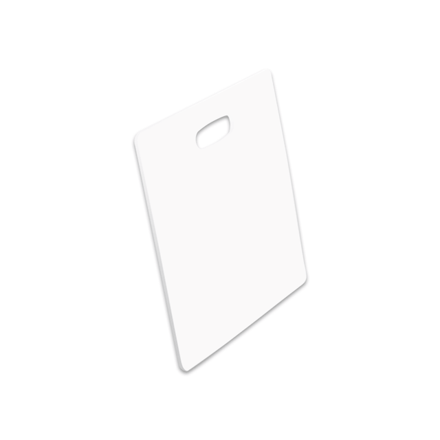 Unisub 3.5" x 3.5" Square Sublimation FRP Bag Tag - HeatPressNation