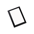 Unisub 5" x 7" Black Sublimation MDF Plaque with Ogee Edge - HeatPressNation