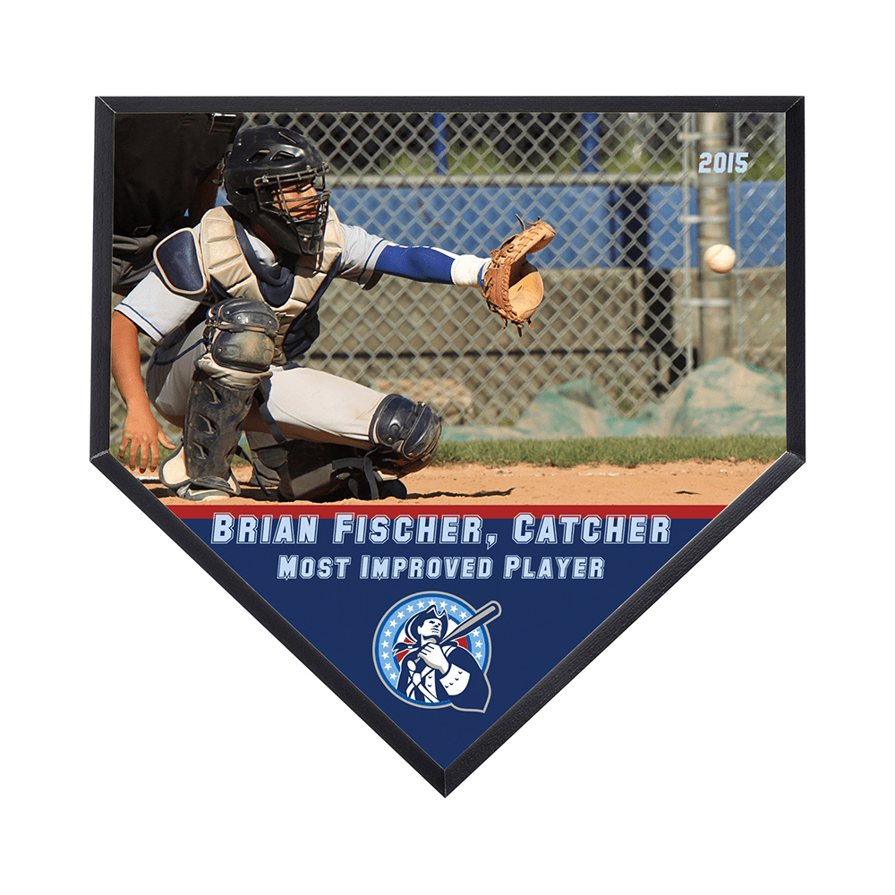 Unisub 10" x 10" Homeplate Sublimation MDF Plaque - HeatPressNation