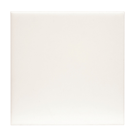 HPN SubliCraft 8" x 8" White Gloss Sublimation Ceramic Tile - 36 per Case - HeatPressNation