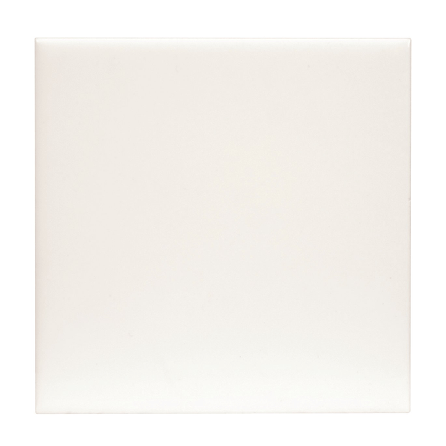 HPN SubliCraft 8" x 8" White Matte Sublimation Ceramic Tile - 36 per Case - HeatPressNation