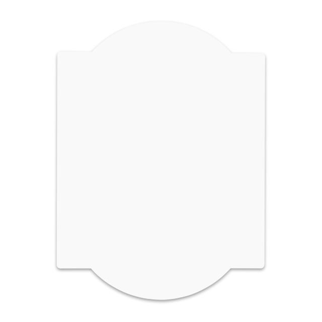 Unisub 11.5" x 15.4" Traditional Sublimation Hardboard Sign - HeatPressNation