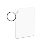 Unisub 1.6" x 2.25" Rectangle Sublimation Aluminum Keychain - HeatPressNation