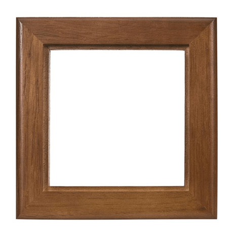 HPN SubliCraft 4.25" x 4.25" Wooden Tile Frame - 100 per Case - HeatPressNation