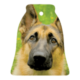 HPN SubliCraft 3" Bell Sublimation Ceramic Ornament with Hole - 100 per Case - HeatPressNation