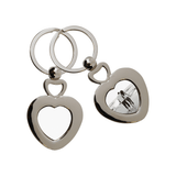 HPN SubliCraft Double Heart Sublimation Key Ring - 20 per Case - HeatPressNation