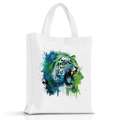 Neon Tiger Head Design - HeatPressNation