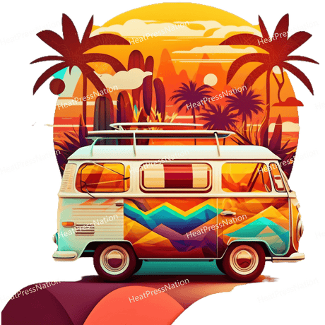 Sunset Van Design - HeatPressNation