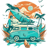 Surf Van Design - HeatPressNation
