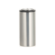 HPN SubliCraft Silver Sublimation Stainless Steel Can Cooler for Skinny 12 oz. Cans - HeatPressNation