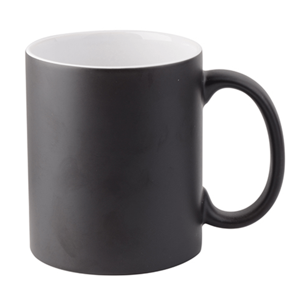 HPN SubliCraft 11 oz. Matte Color Changing Sublimation Ceramic Mug - 12 per case - HeatPressNation