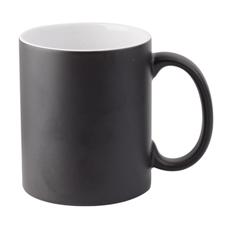 HPN SubliCraft 11 oz. Matte Color Changing Sublimation Ceramic Mug - 12 per case - HeatPressNation