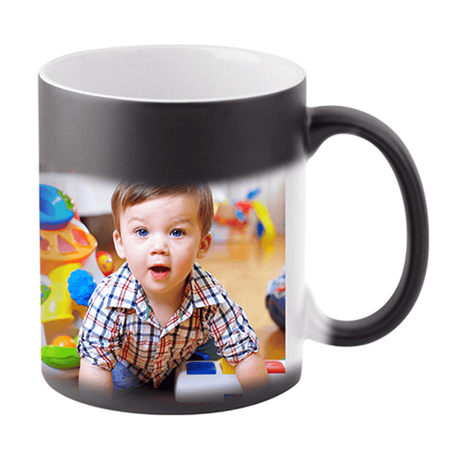 HPN SubliCraft 11 oz. Matte Color Changing Sublimation Ceramic Mug - 36 per case - HeatPressNation