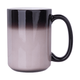 HPN SubliCraft 15 oz. Glossy Color Changing Ceramic Sublimation Mug - 12 per Case - HeatPressNation