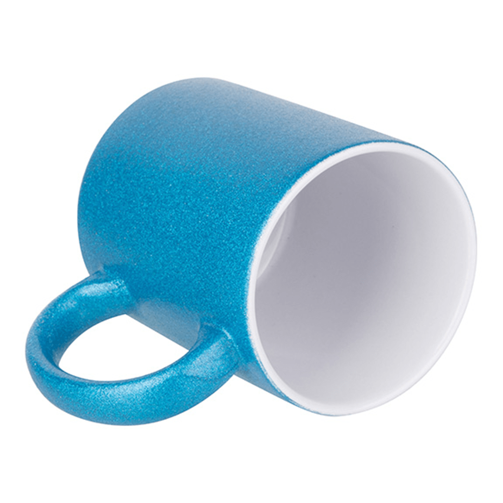 HPN SubliCraft 11 oz. Glitter Sublimation Ceramic Mug - 36 per case - HeatPressNation