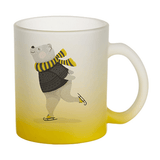 HPN SubliCraft 11 oz. Color Gradient Sublimation Glass Mug - 12 per case - HeatPressNation