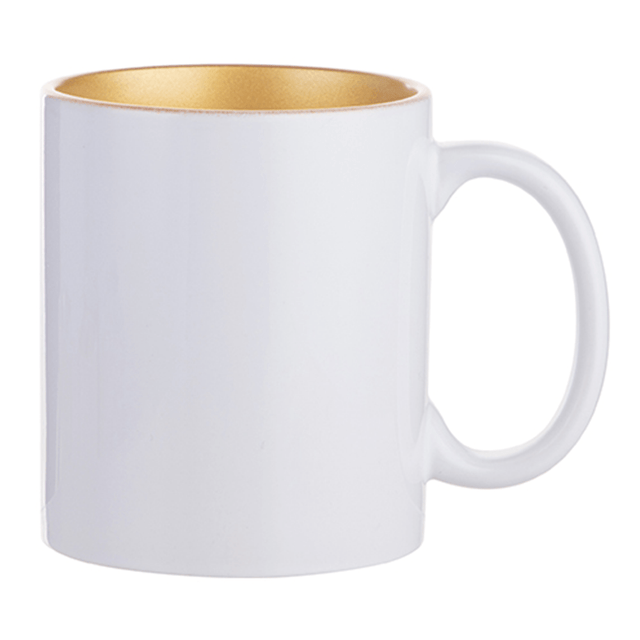 HPN SubliCraft 11 oz. Inner Sparkle Sublimation Ceramic Mug - 12 per case - HeatPressNation