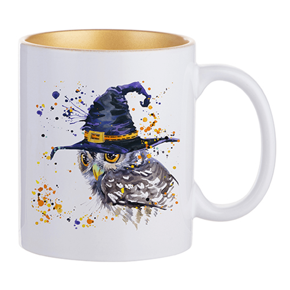 HPN SubliCraft 11 oz. Inner Sparkle Sublimation Ceramic Mug - 36 per case - HeatPressNation