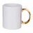 HPN SubliCraft 11 oz. Plated Handle Sublimation Ceramic Mug - 36 per case - HeatPressNation