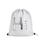 HPN SubliCraft 14.1" x 17.7" Sequin Sublimation Drawstring Backpack - HeatPressNation