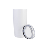 HPN SubliCraft 20 oz. Sublimation Stainless Steel Tumbler with Ringneck Grip - HeatPressNation