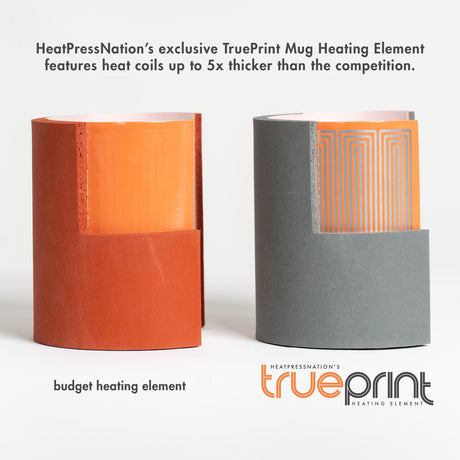 TruePrint Skinny Tumbler Heating Element For Signature Series - HeatPressNation
