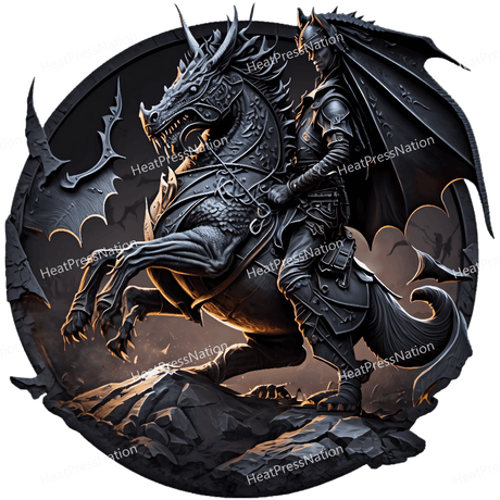 Metallic Dragon Design - HeatPressNation