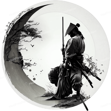 Samurai Stance Design - HeatPressNation