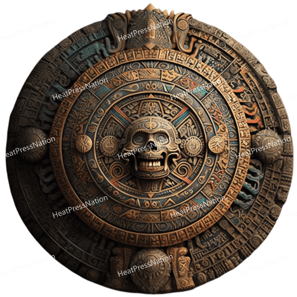 Aztec Calendar Design - HeatPressNation