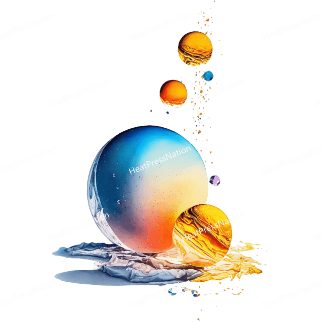 Colorful Orb Design - HeatPressNation